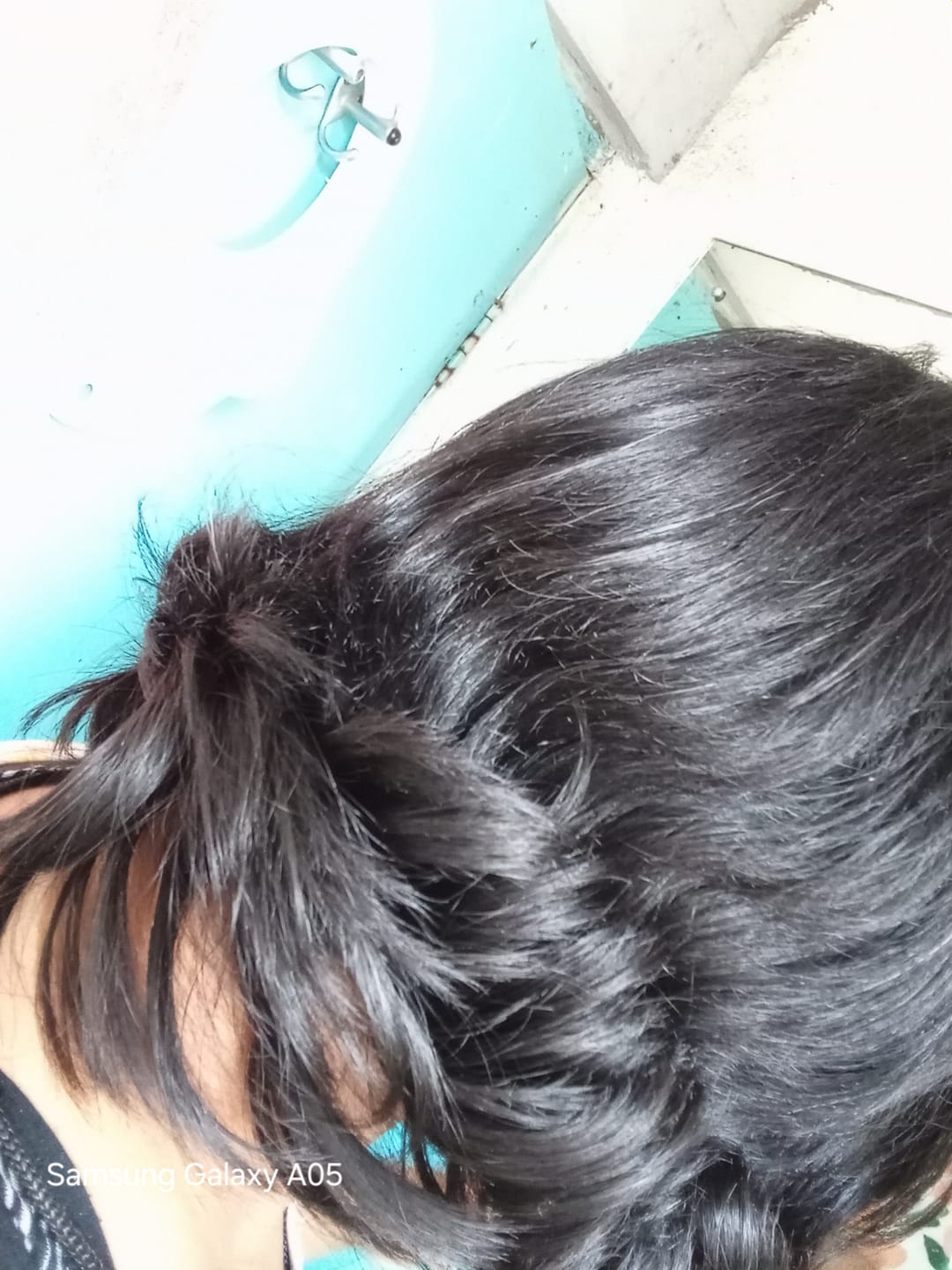 Customer photo review of Silver Bullet Bliss Hot Air Hair Styling Brush 1200W