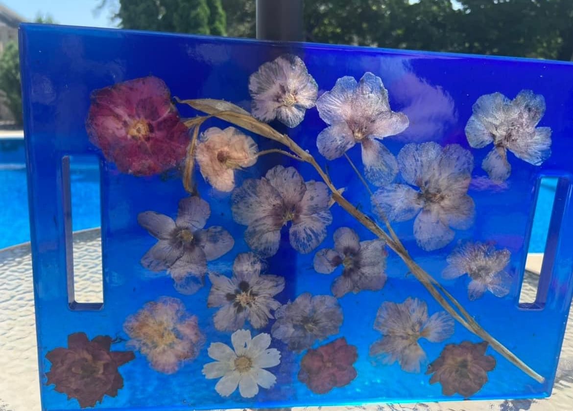 Customer photo review of 18x12x1" Dual Handle Serving Board Silicone Mold