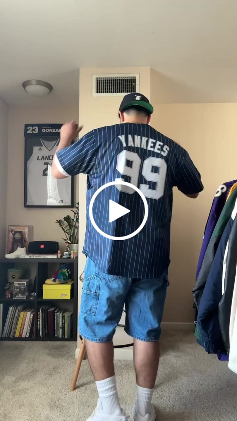 Customer video review of Custom Black Royal-White Classic Style Authentic Baseball Jersey