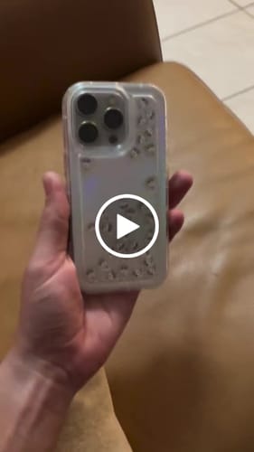 Customer video review of Shaker Case™ with Custom Charms