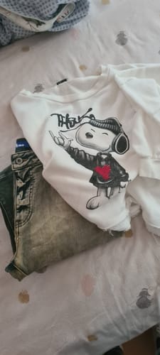 Customer photo review of DOGGY Sweatshirt - verschiedene Farben