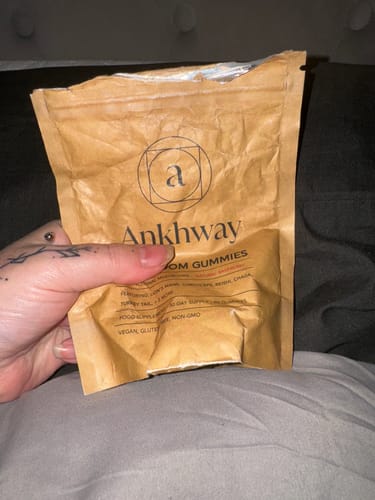 Customer photo review of Mushroom Gummies