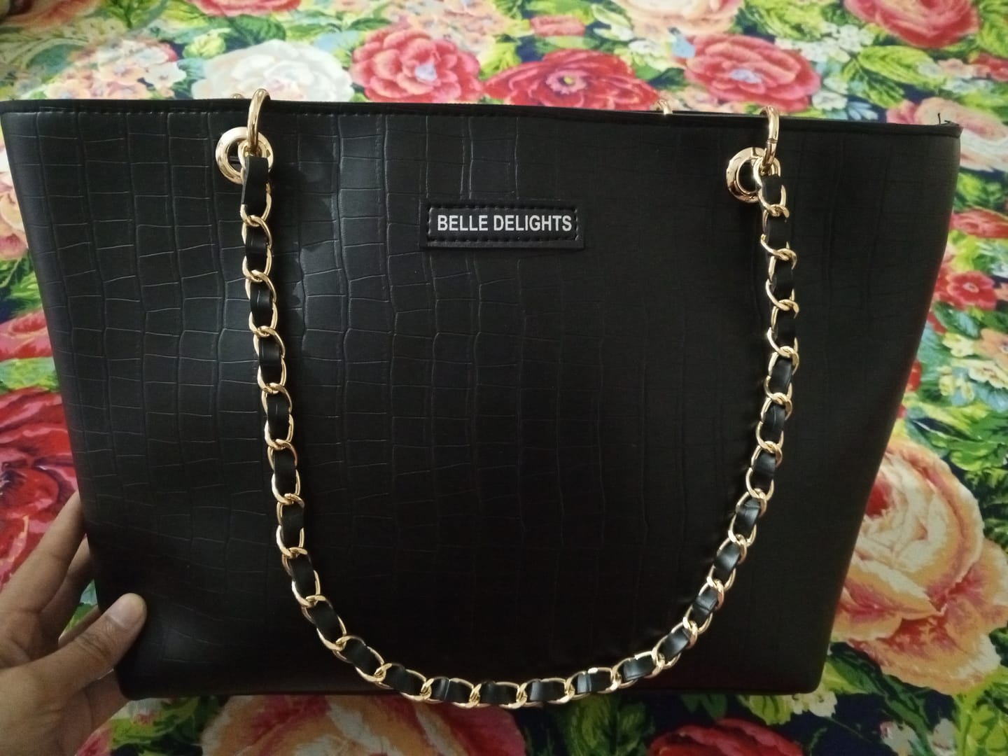 Customer photo review of Black New Wave Tote Bag ( Pre-order )