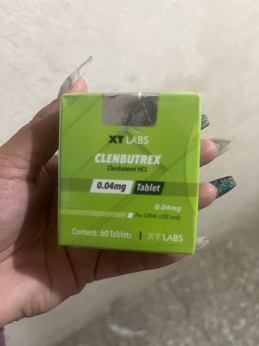 Customer photo review of Clenbutrex Clembuterol XT Labs