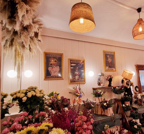 Customer photo review of Toile - Jamais mieux fleuri que par soi-même