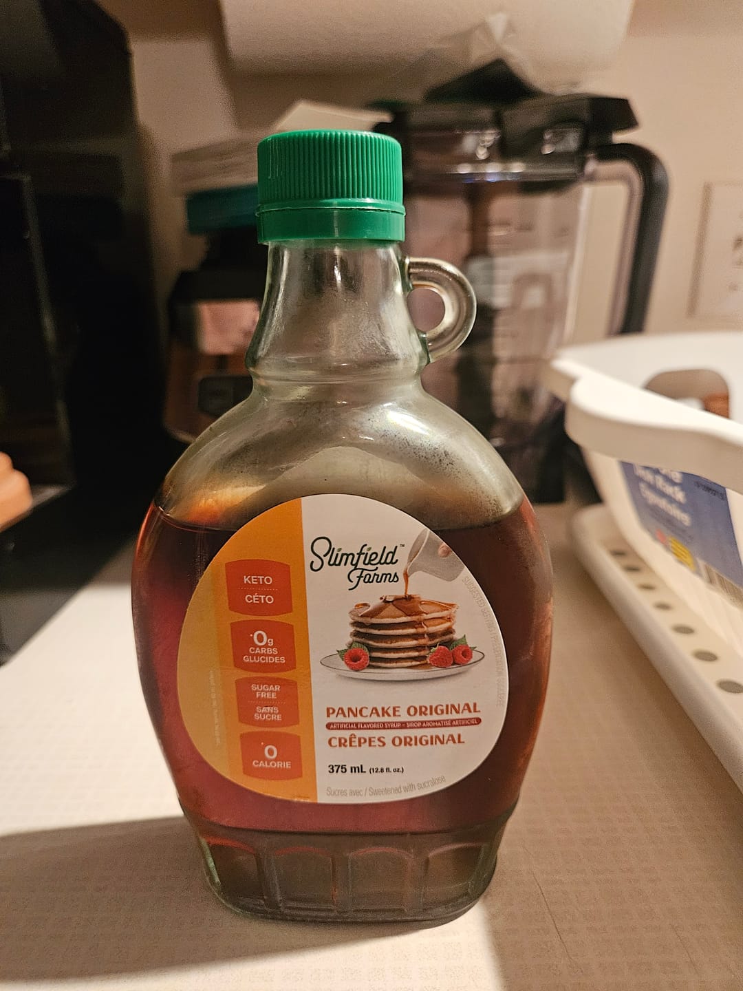 Customer photo review of Slimfield Farms - Sirop d'érable sans sucre 375mL