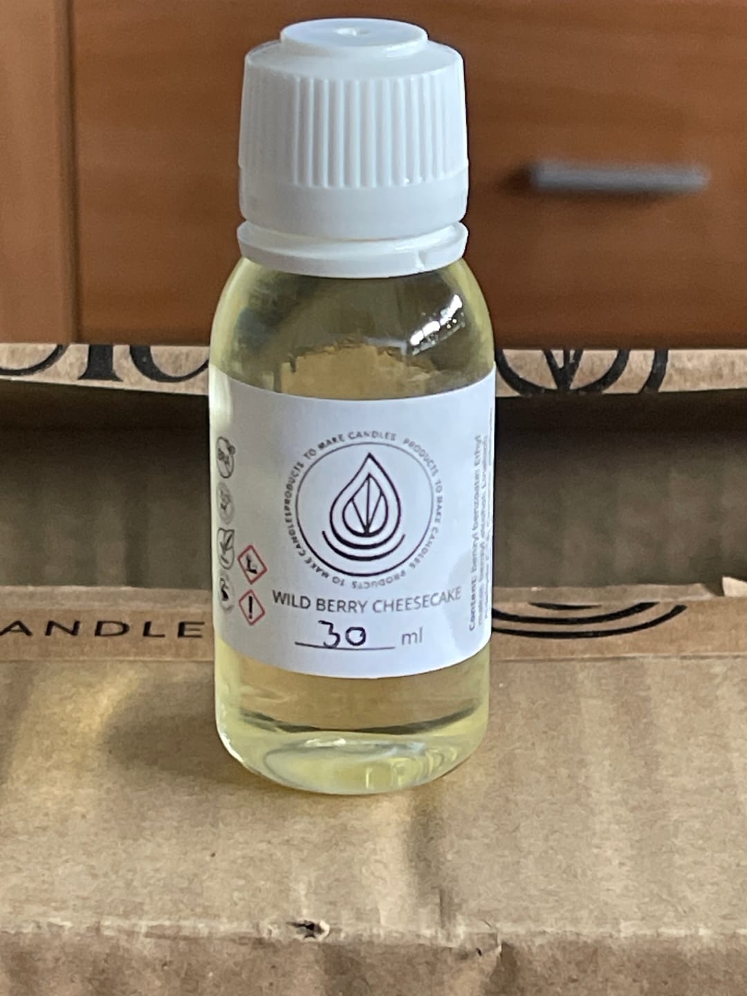 Customer photo review of Fragancia WILD BERRY CHEESCAKE
