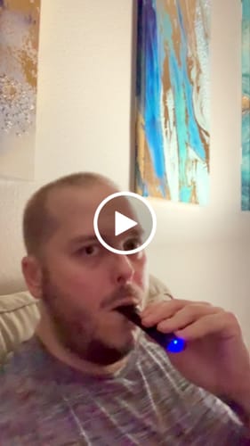 Customer video review of FVKD THCA SUGAR DISPOSABLE | 3.5g.*