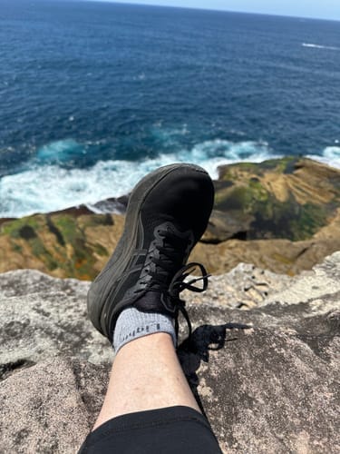 Customer photo review of Trail Hiking - Half Crew Socks