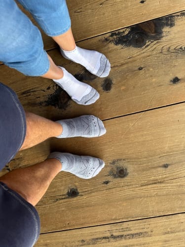 Customer photo review of Trail Hiking -  Quarter Socks