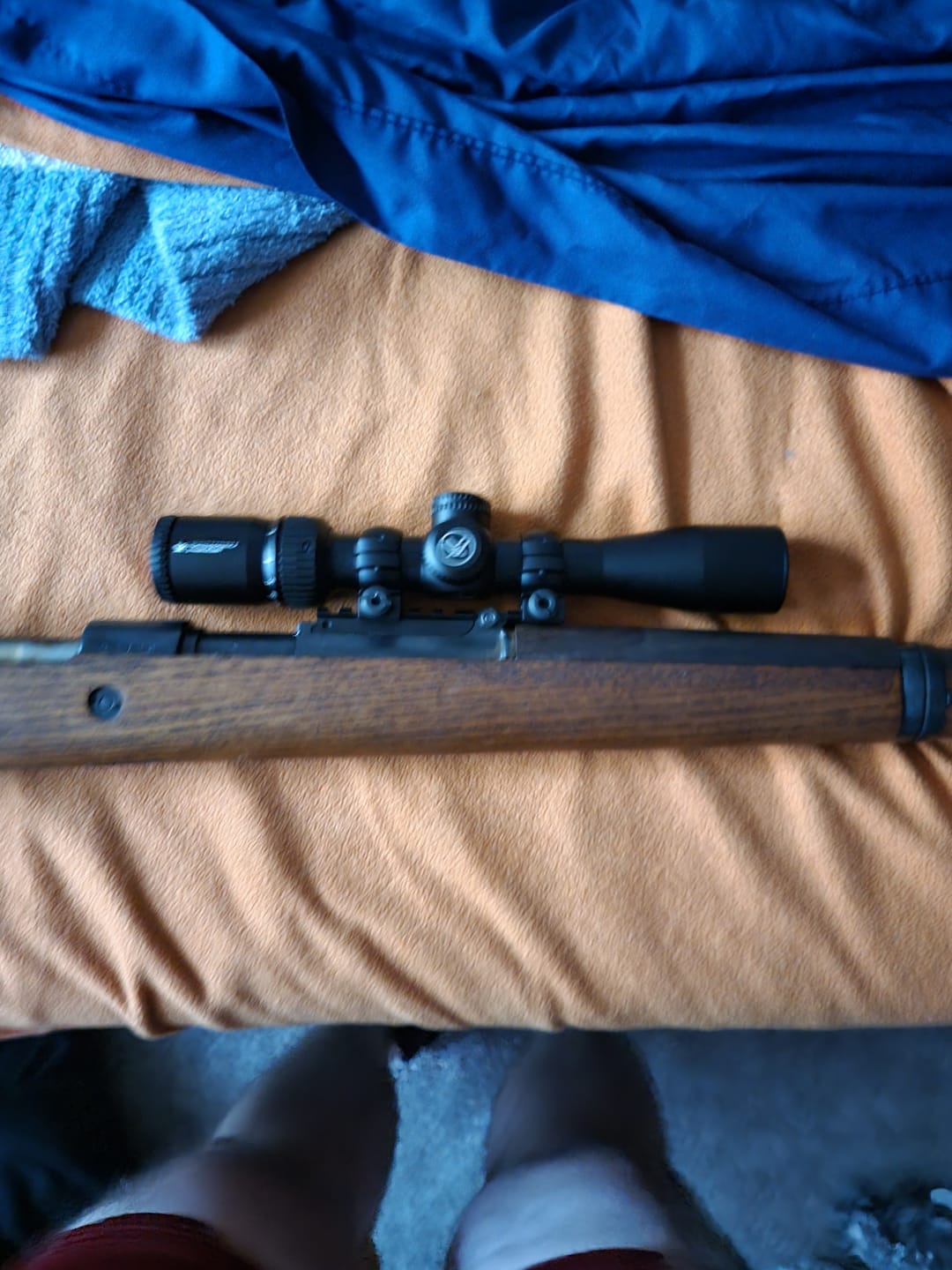 Customer photo review of Mauser K98K Ultra low-profile NDT Scout Mount for Long Eye Relief Scopes Gen 3