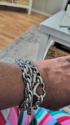 Customer photo review of Audra Bracelet Stack