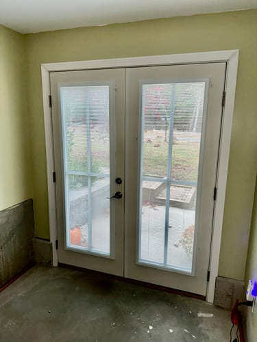 Customer photo review of ODL Add On Blinds for Raised Frame Doors - 22" x 66"