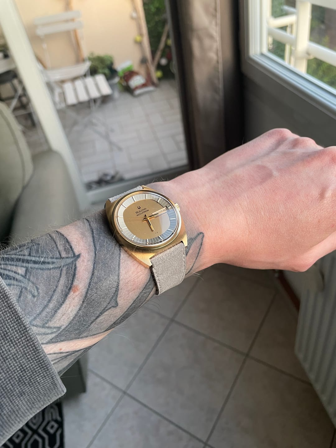 Customer photo review of Coastline Suede