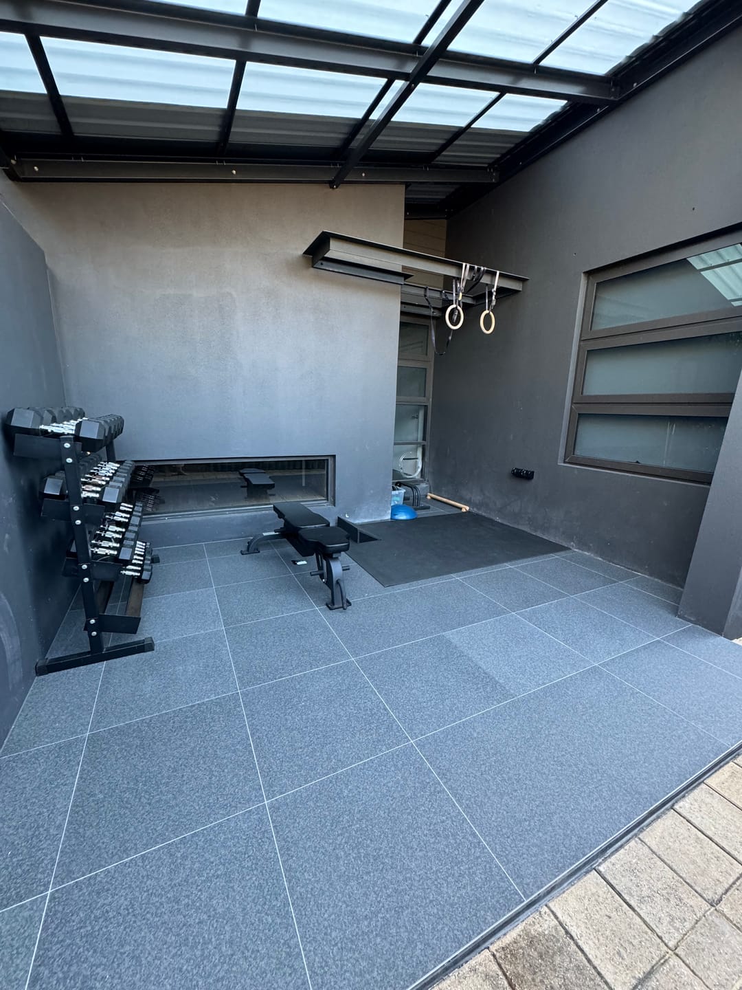 Customer photo review of Miramat® Mega - 214cm x 153cm - Very Large Exercise Mat - In Stock