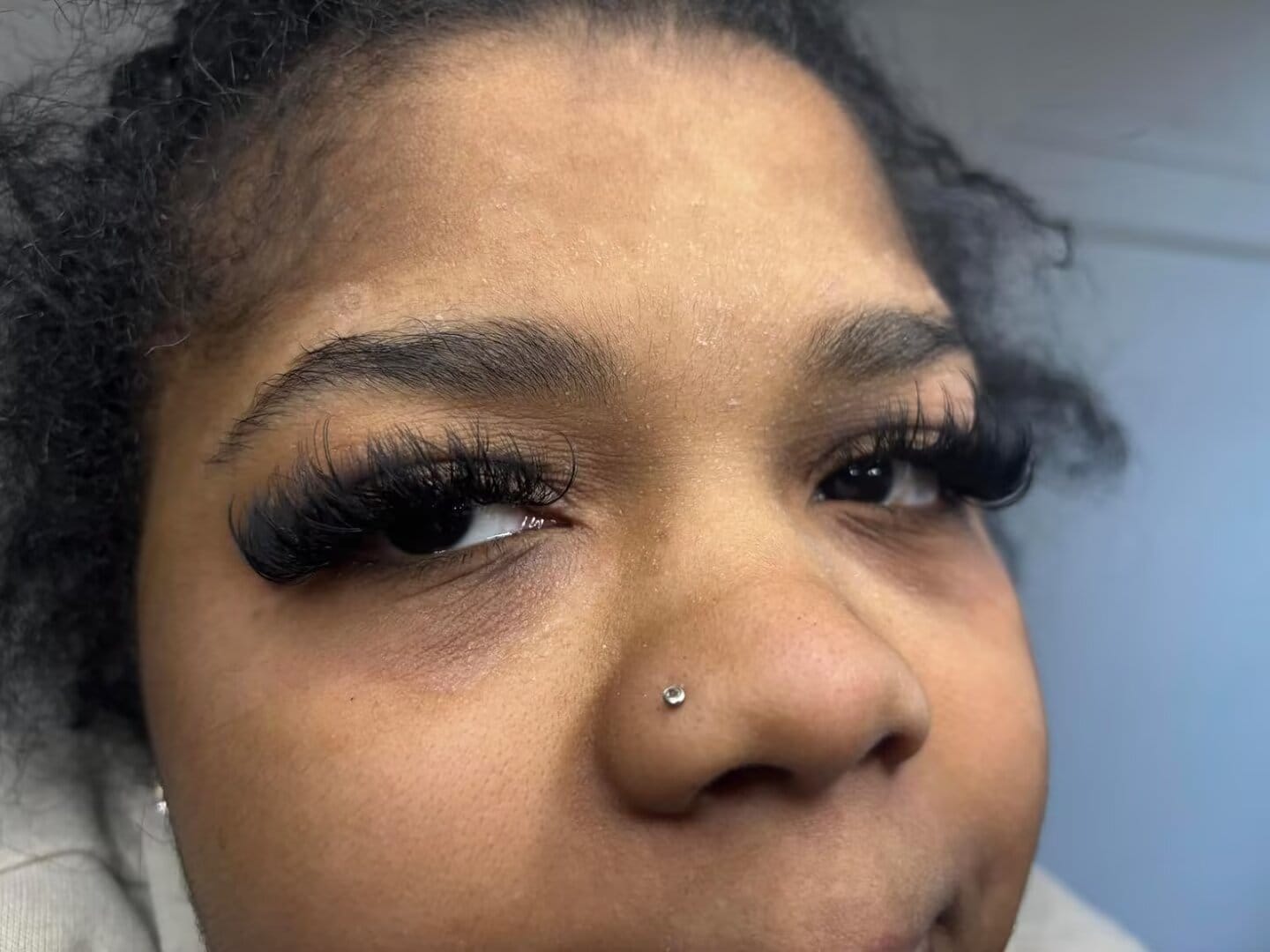 Customer photo review of Classic Lash Extensions 0.18mm