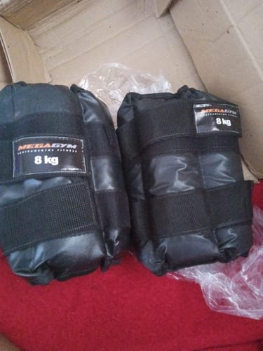 Customer photo review of Par Caneleira Tornozeleira 8kg