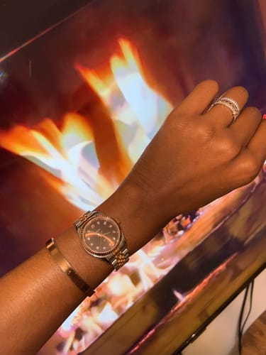 Customer photo review of Timeless Classic Diamond Watch