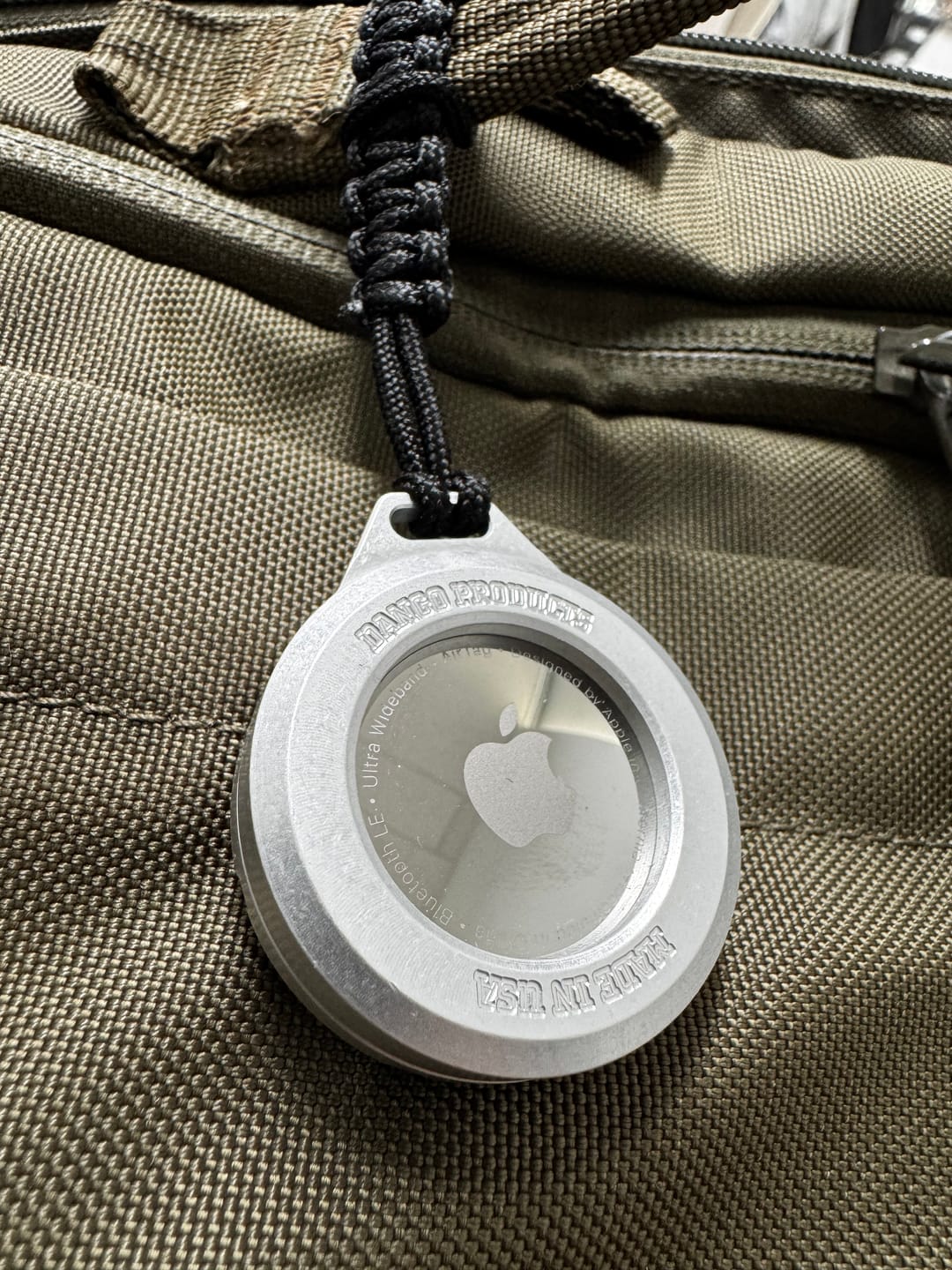 Customer photo review of DANGO AIRTAG CAPSULE