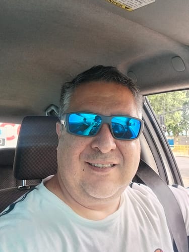 Customer photo review of Lente Polarizado Serie Y color Azul