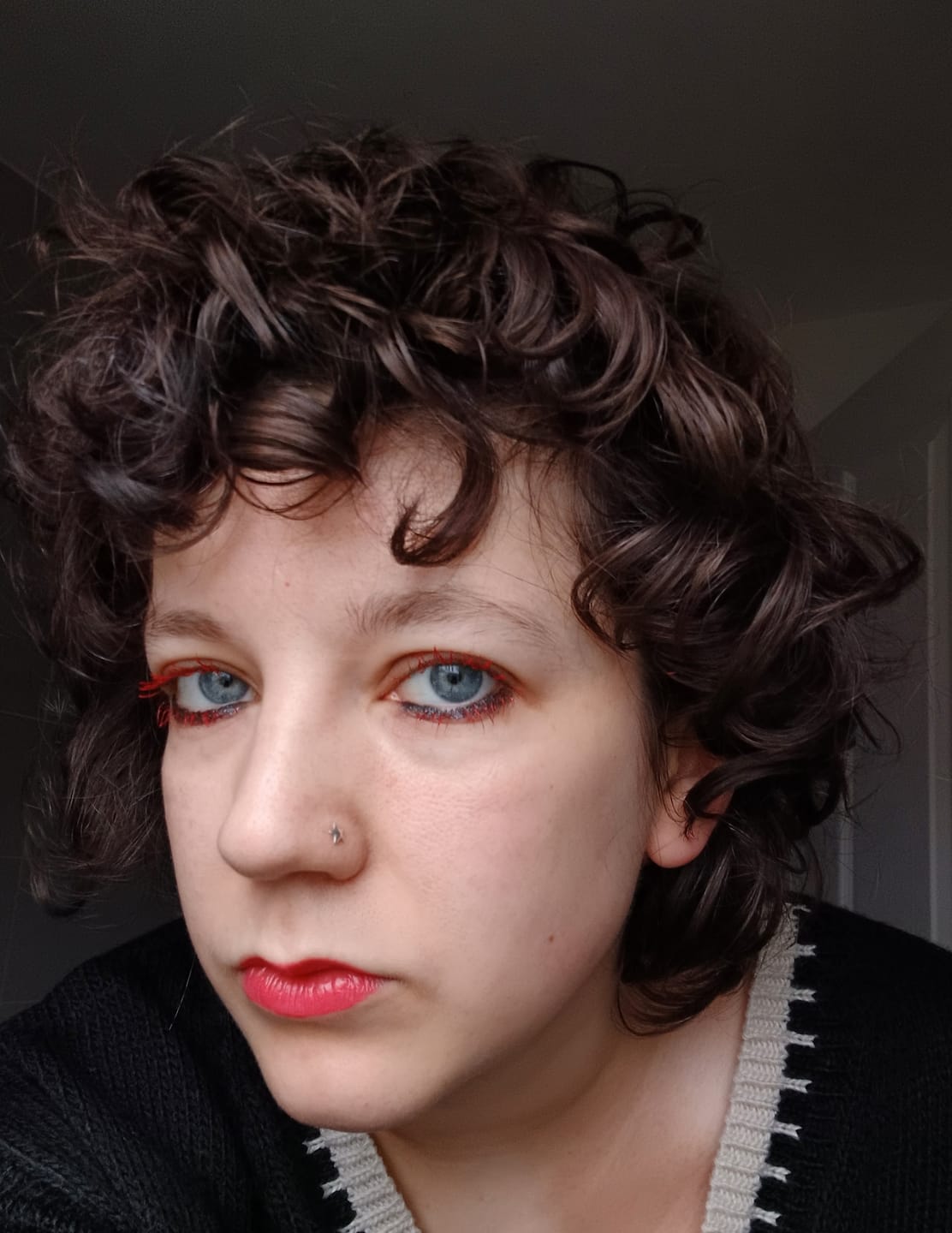 Customer photo review of Flaxseed & Kalahari Melon Curl Defining Custard