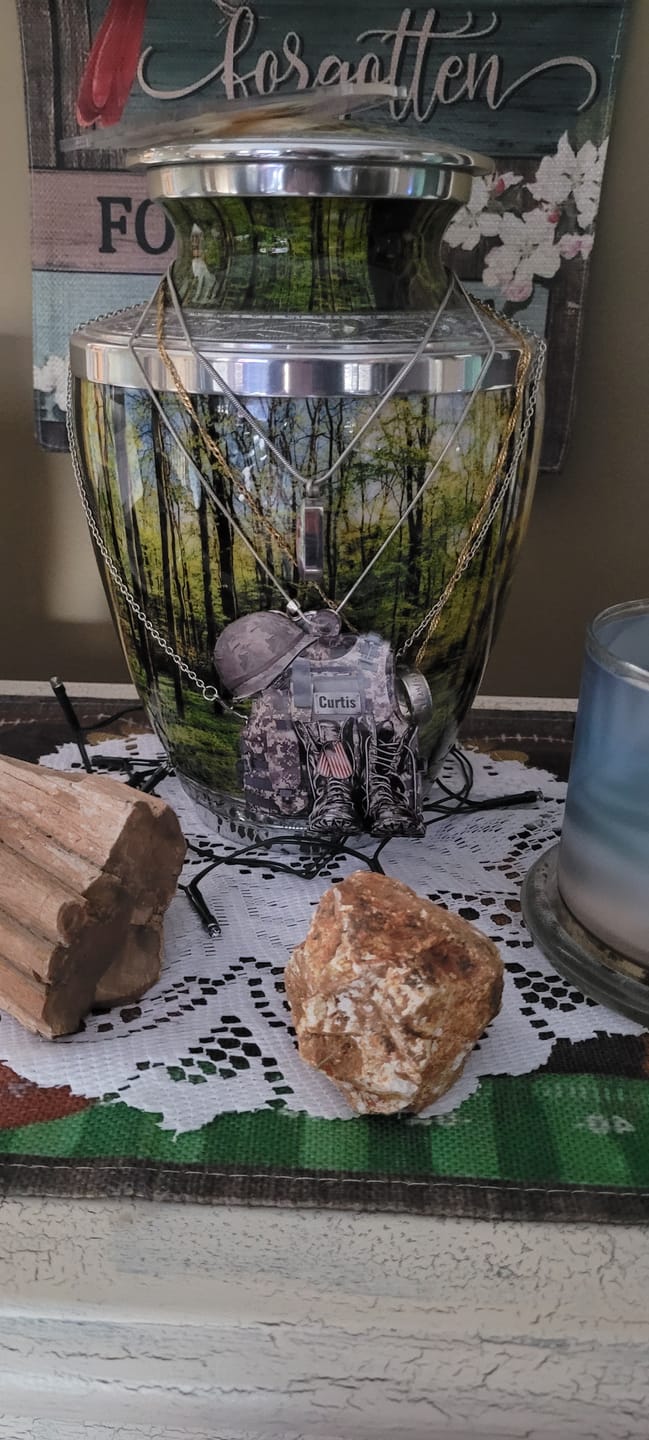 Customer photo review of Military Uniform - Boots & Hat - Personalized Flat Acrylic Ornament