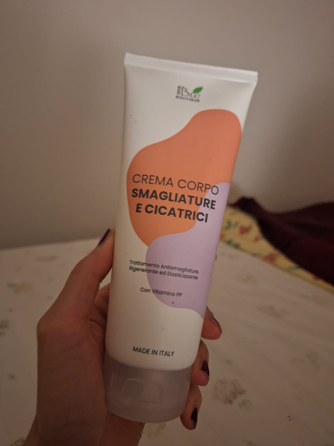 Customer photo review of Crema Corpo Smagliature e Cicatrici