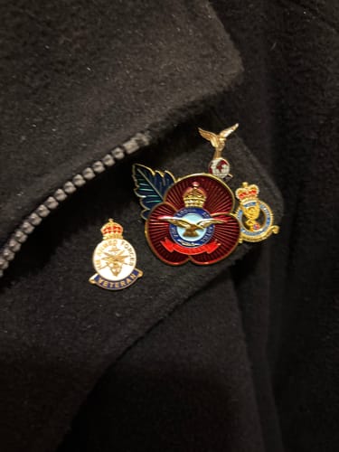 David review of Poppy Pin Badge RAF Veteran image 1 out of 1