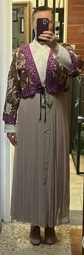 Customer photo review of Yan Guangning 烟光凝 Smoke & Light Song Dynasty Feijixiu & Baidiequn Ruqun Set