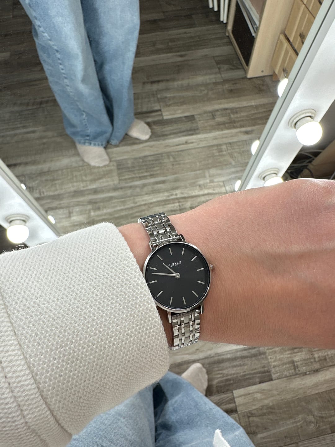 Customer photo review of Ruby Petite Silver Black
