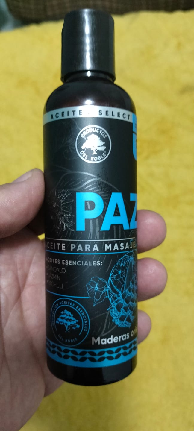 Customer photo review of Aceite Paz