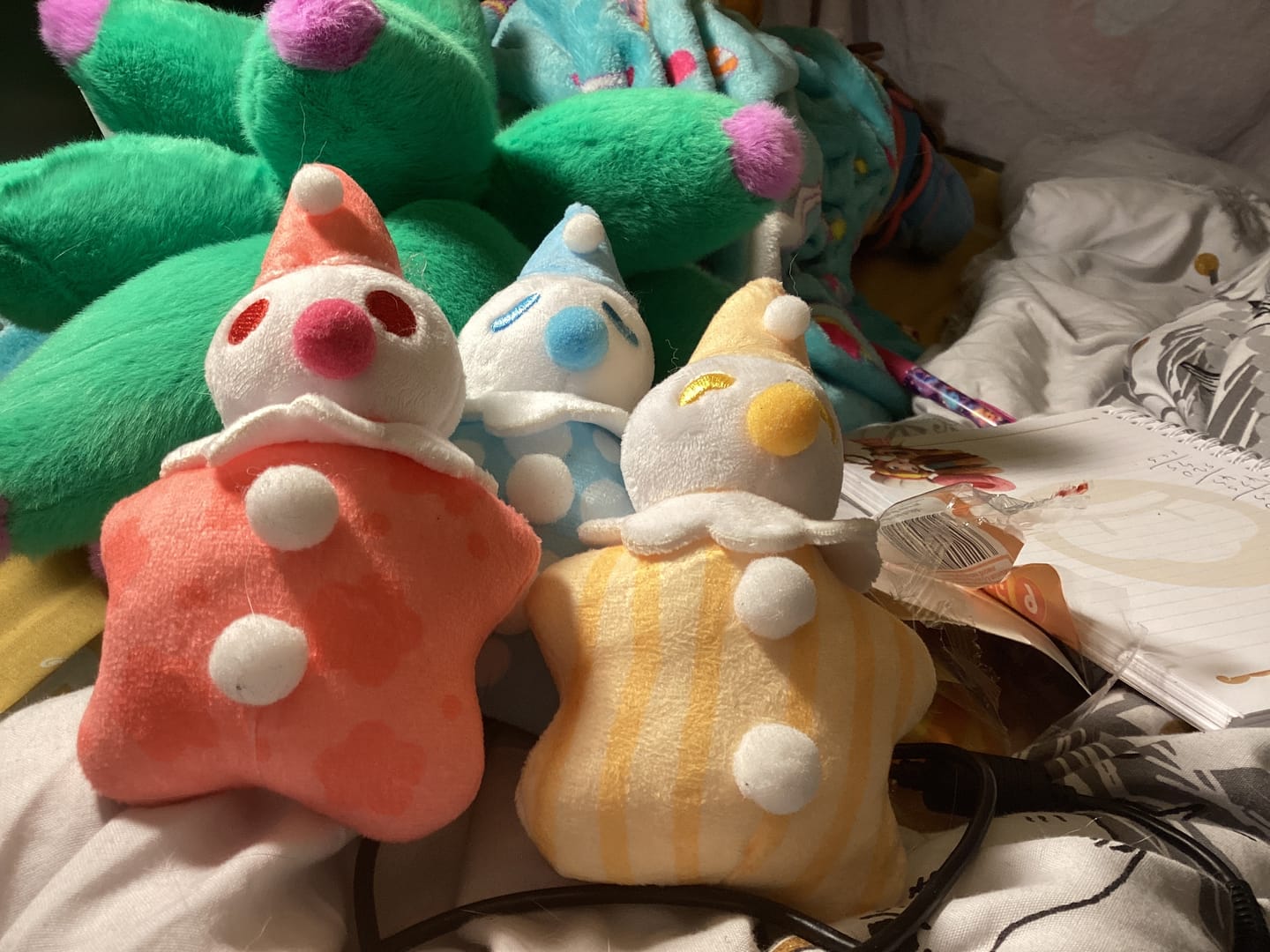 Customer photo review of Cute Little Clown Plushies - PREORDER