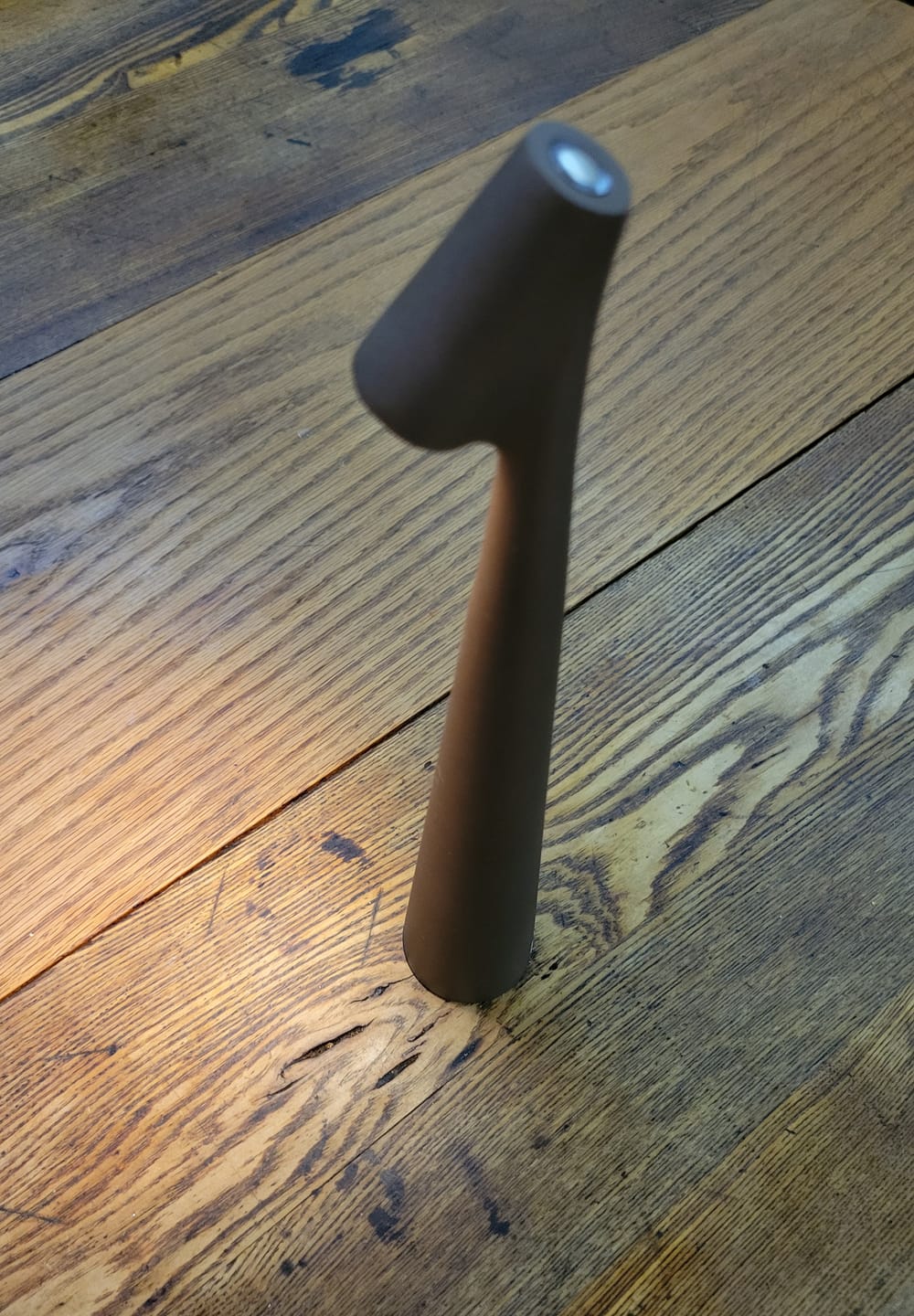 Customer photo review of Kalem™ Sculpting Table Lamp