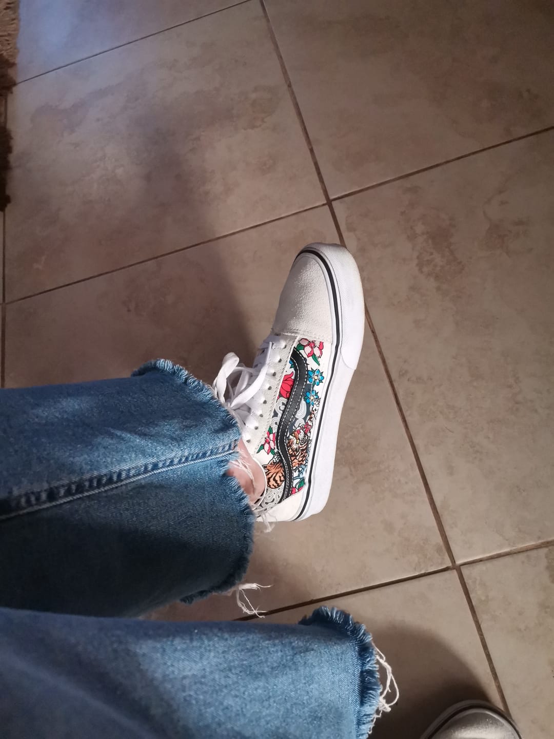 Customer photo review of Zapatilla Vans Old Skool (Sporty) Mujer Negro