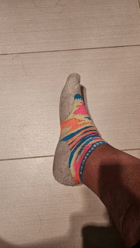 Customer photo review of Evolution - Quarter Socks