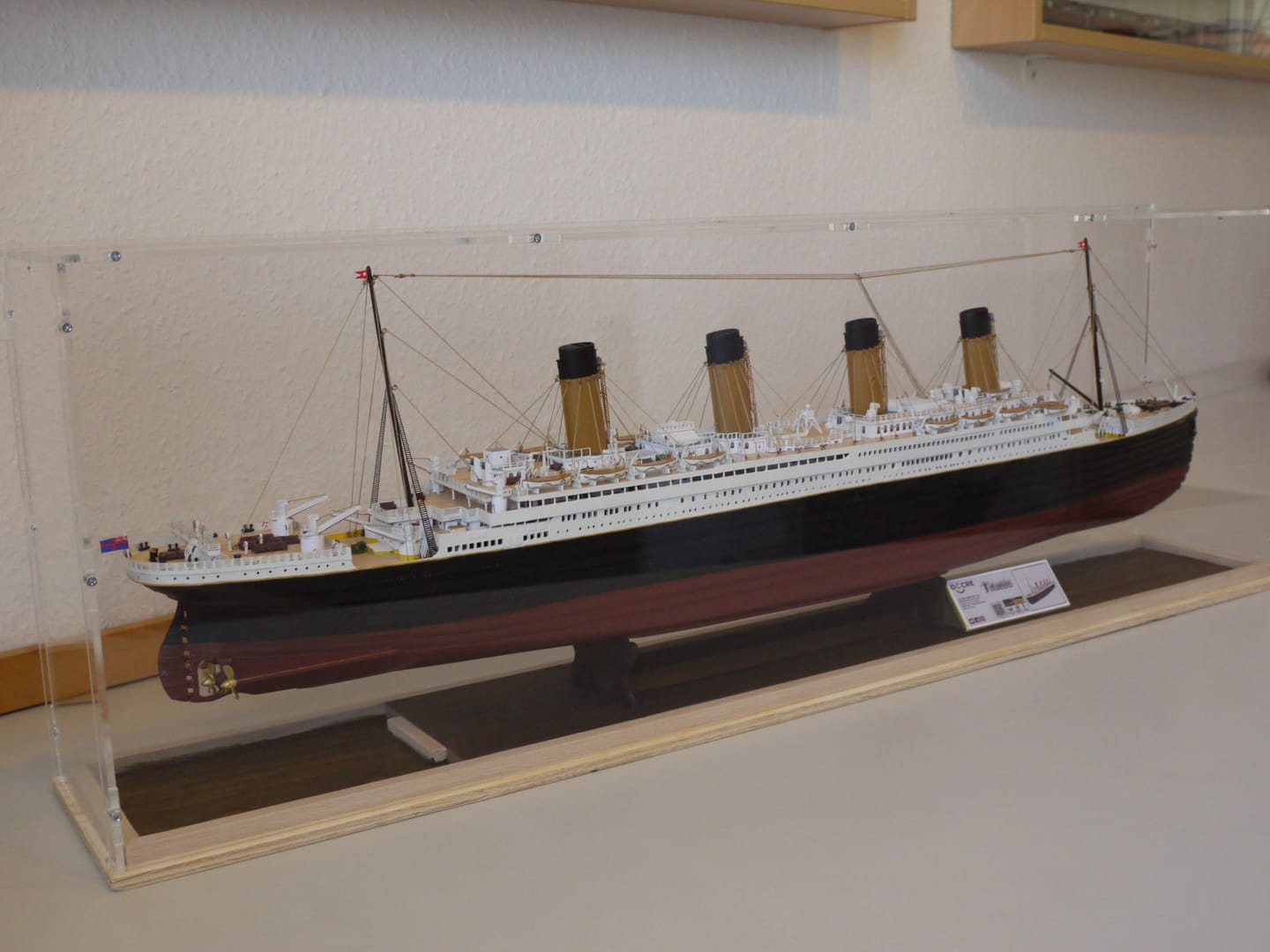 Customer photo review of Maqueta Barco Titanic