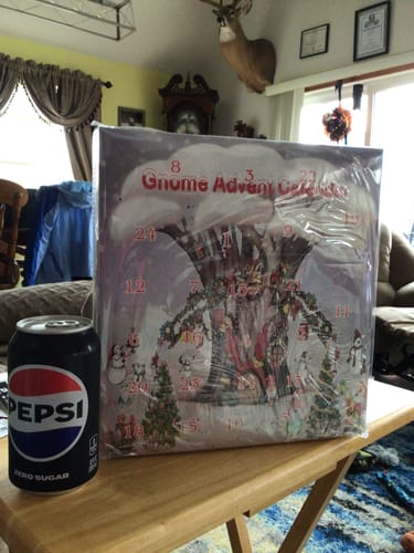 Customer photo review of 🎅2024 Christmas Gnome Advent Calendar