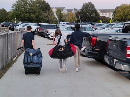 Customer photo review of Conway+Banks Hockey Bag