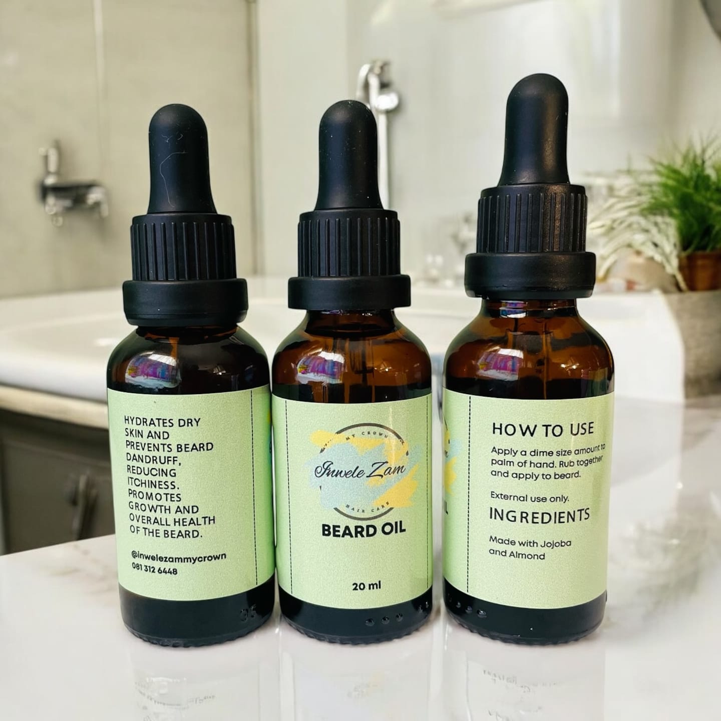 Customer photo review of 30 ml Glass Amber Bottle (18 mm neck) - No Closure