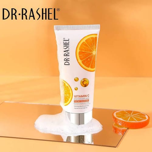Customer photo review of Dr.Rashel Vitamin C Brightening Facial Cleanser with Hyaluronic Acid - 80ml