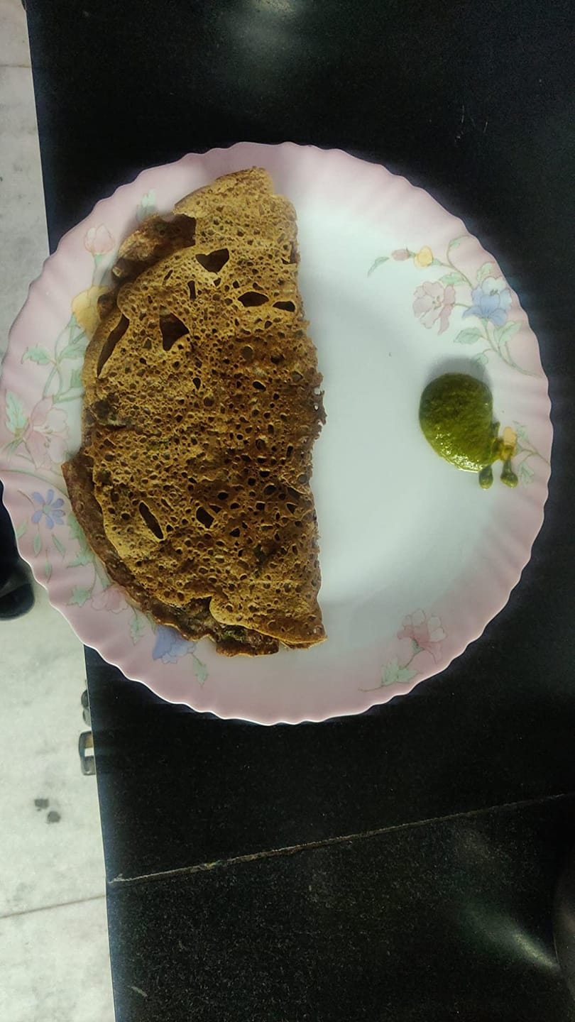 Customer photo review of Sprouted Ragi Masala Dosa Mix - Pack of 3 (Total 1200g - each 400g)