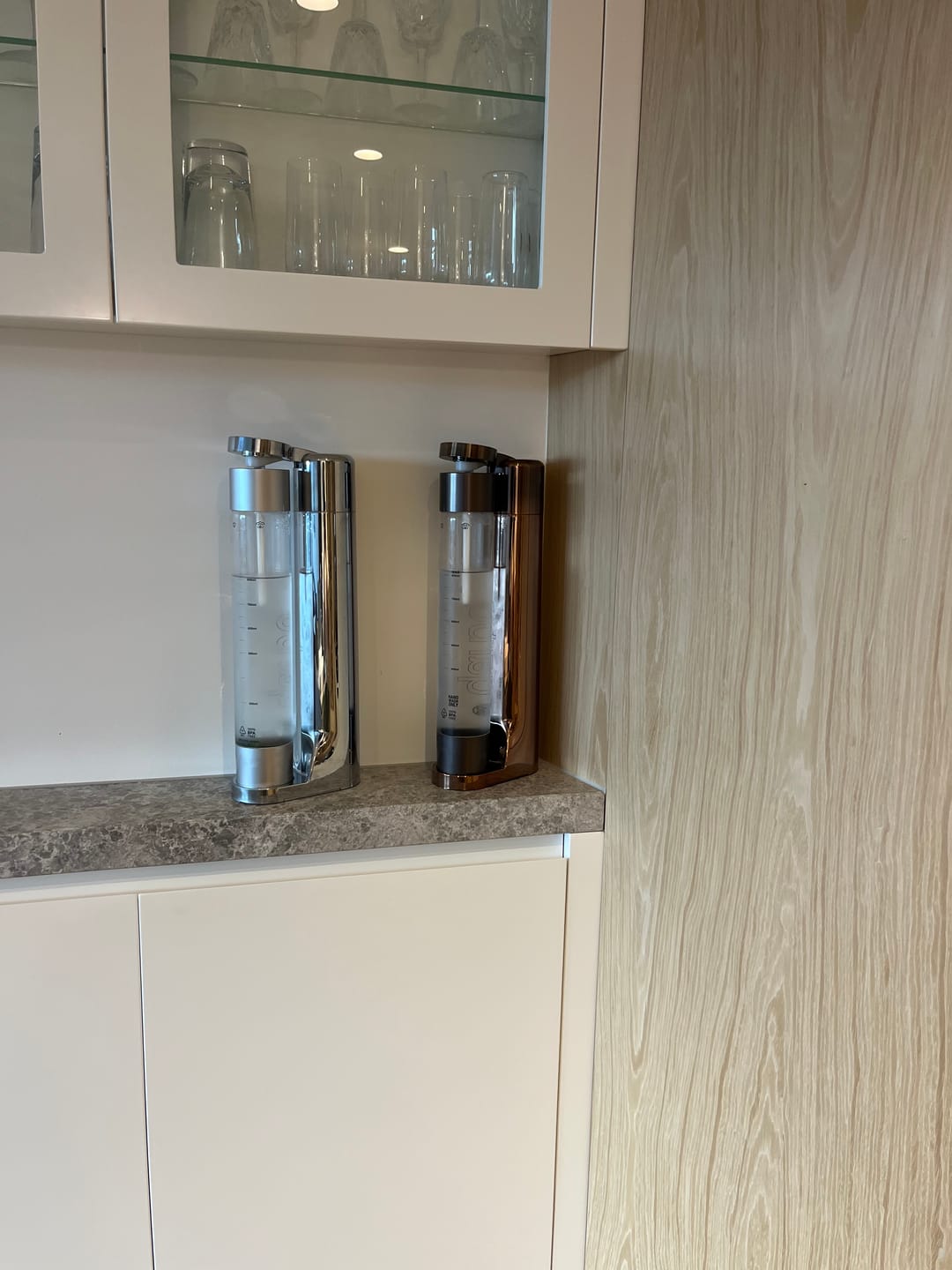 Customer photo review of qarbo CLASSIC - Sparkling Water Maker and Fruit Infuser