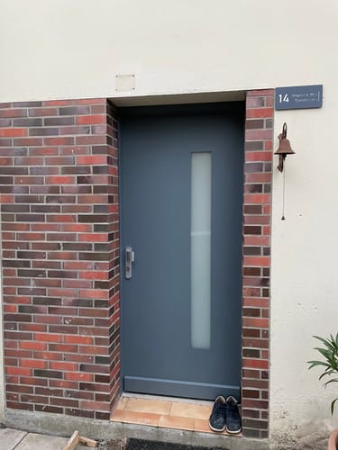 Customer photo review of Numero civico e testo modello Stencil Horizontal