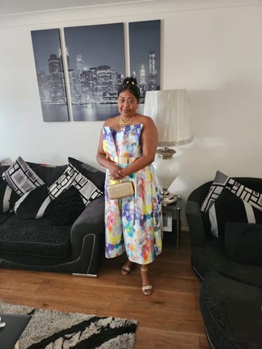 Customer photo review of LBD Collection The Watercolour Dress