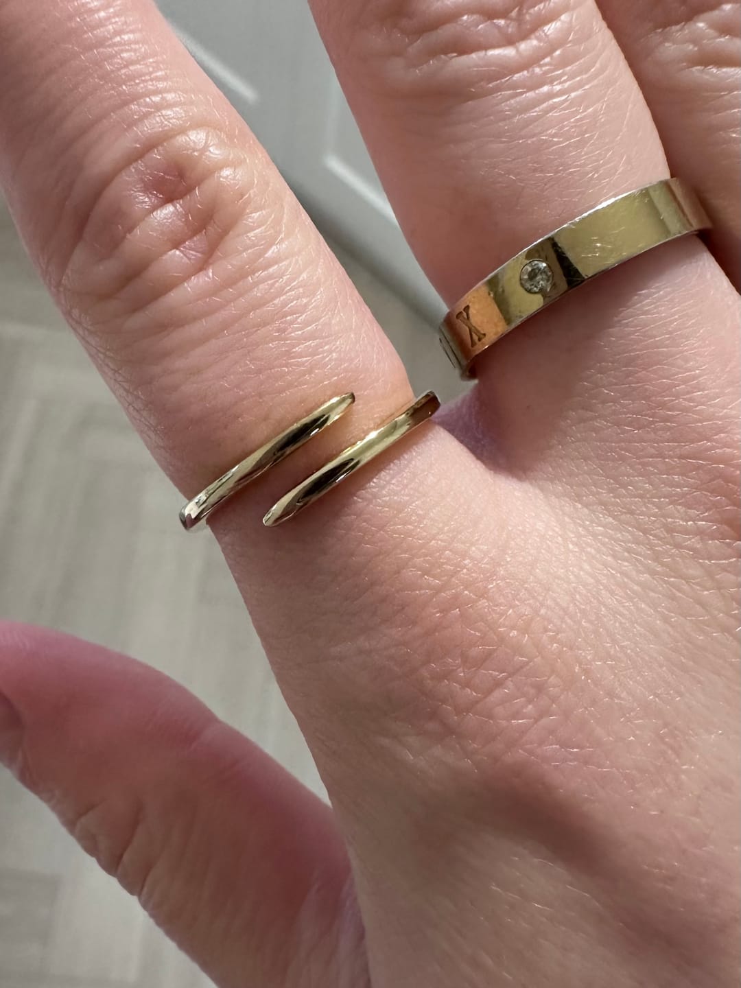 Customer photo review of Classic Claw Ring