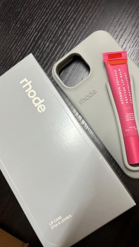 Customer photo review of 3D Silicon Lip Gloss Phone Case for iPhone