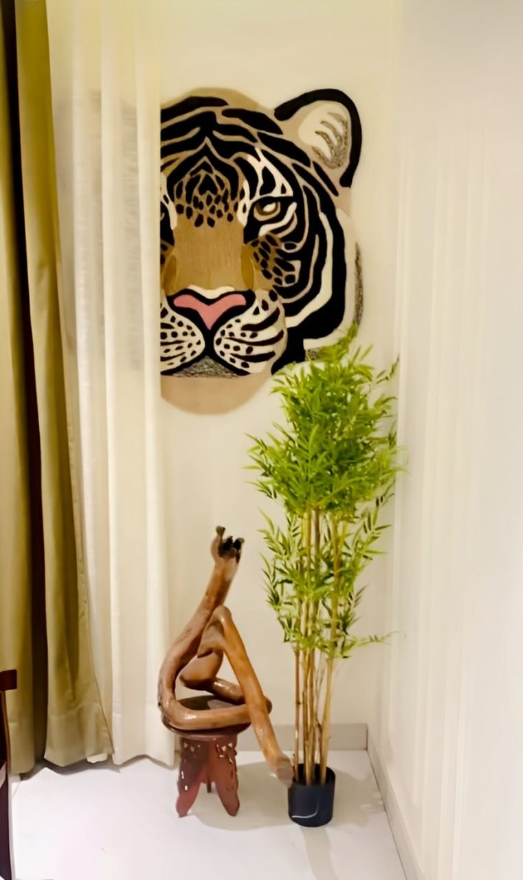 Customer photo review of Luxury Tiger Rug by LetsRug