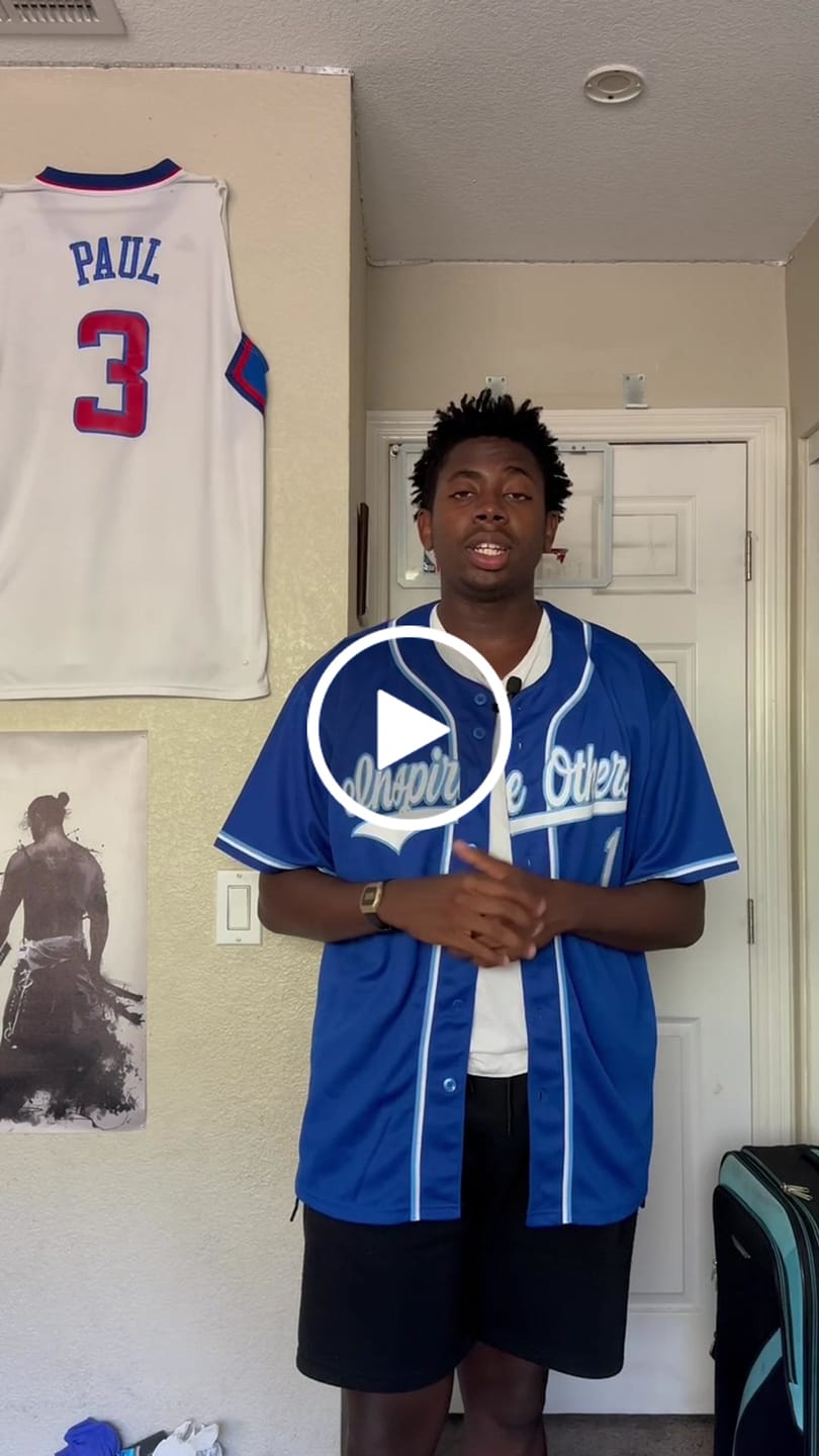 Customer video review of Custom Royal White-Light Blue Hook Classic Style Authentic Baseball Jersey