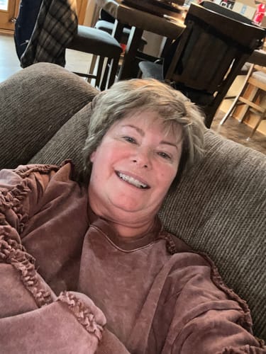 Customer photo review of Cinch Sleeve Sweatshirt