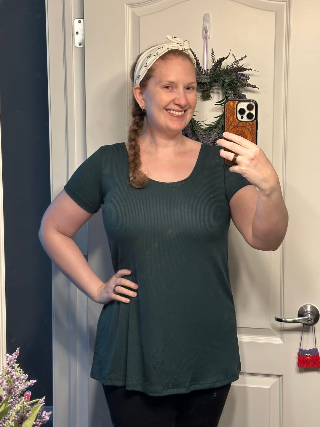 Customer photo review of *Pre-Sale* Scoop Tee